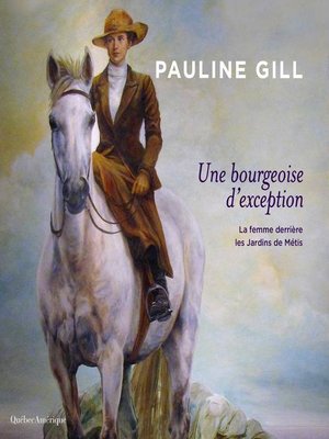 cover image of Une bourgeoise d'exception